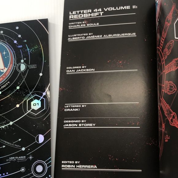 Letter 44 Volume 1 Escape Velocity and 2 Redshift Soule Graphic Novel TPB 2 Book - Picture 8 of 8